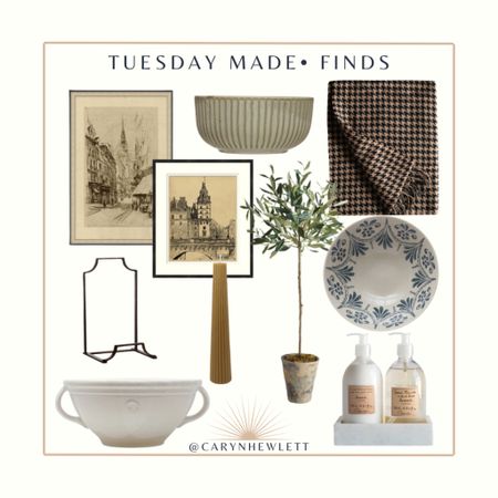 Classic home style finds from Tuesday Made 🤎 #tuesdaymade #classichome #homedecor 

#LTKhome