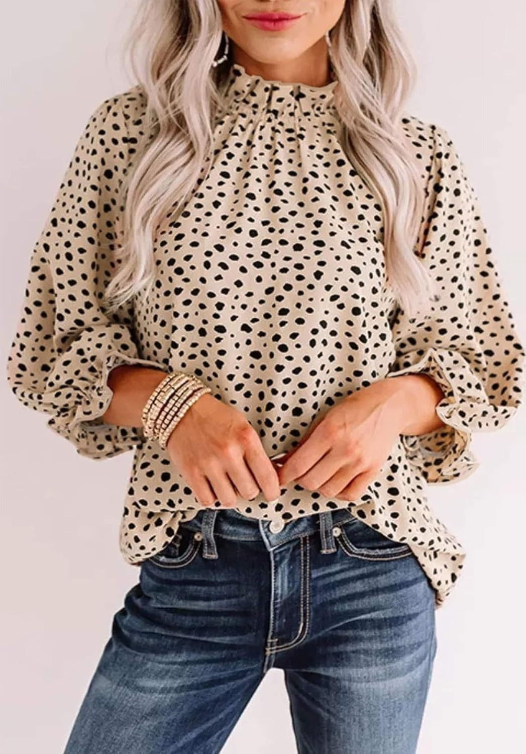 Spotted Blouse | Amazon (US)