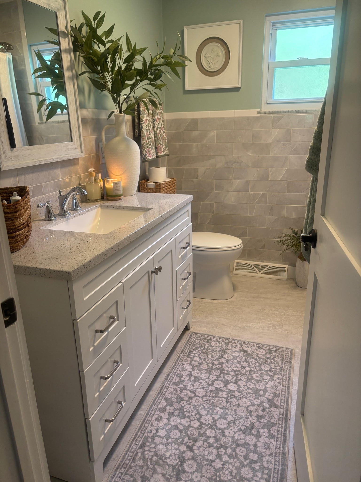 Bathroom refresh!