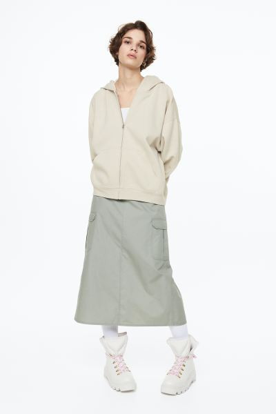 Oversized Hooded Jacket | H&M (US + CA)