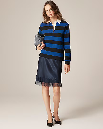 New premium-weight classic rugby shirt | J. Crew US