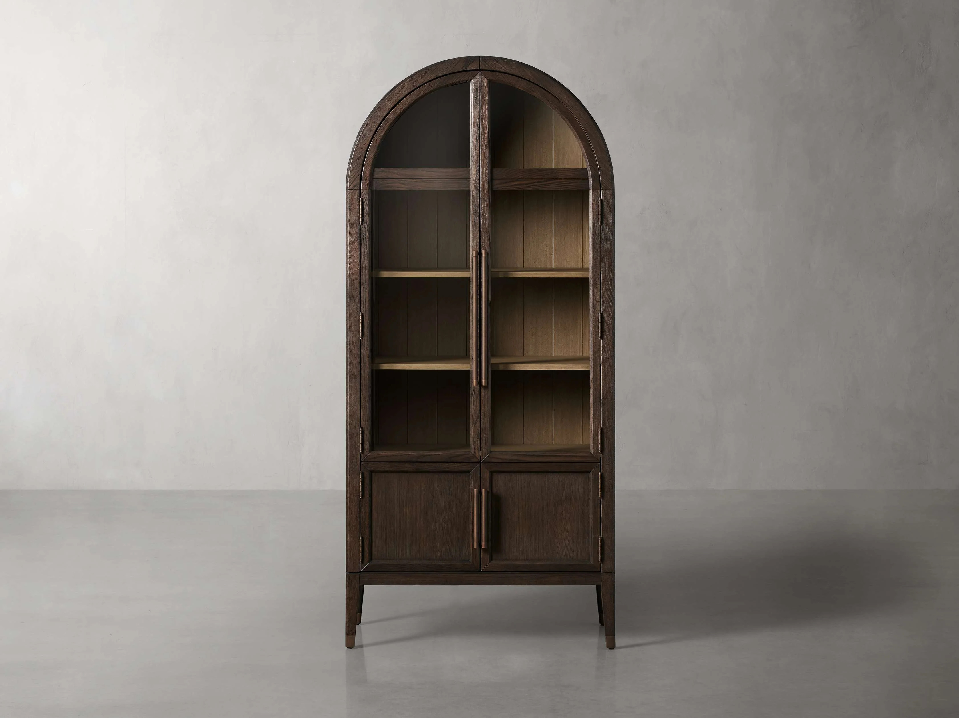 Hattie Glass Cabinet | Arhaus