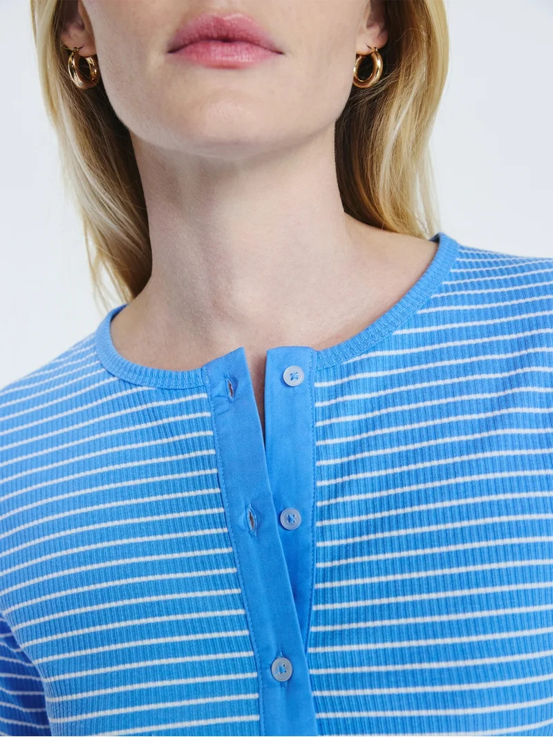 Free Assembly Women's Fitted Cardigan Sweater with Long Sleeves, Lightweight, Sizes XS-XXL | Walmart (US)