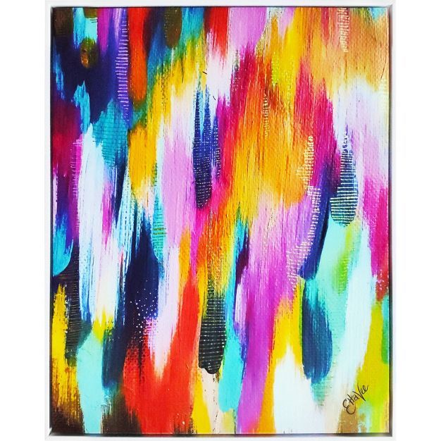 24" x 30" Rainbow Way Framed Canvas Wall Art - EttaVee | Target