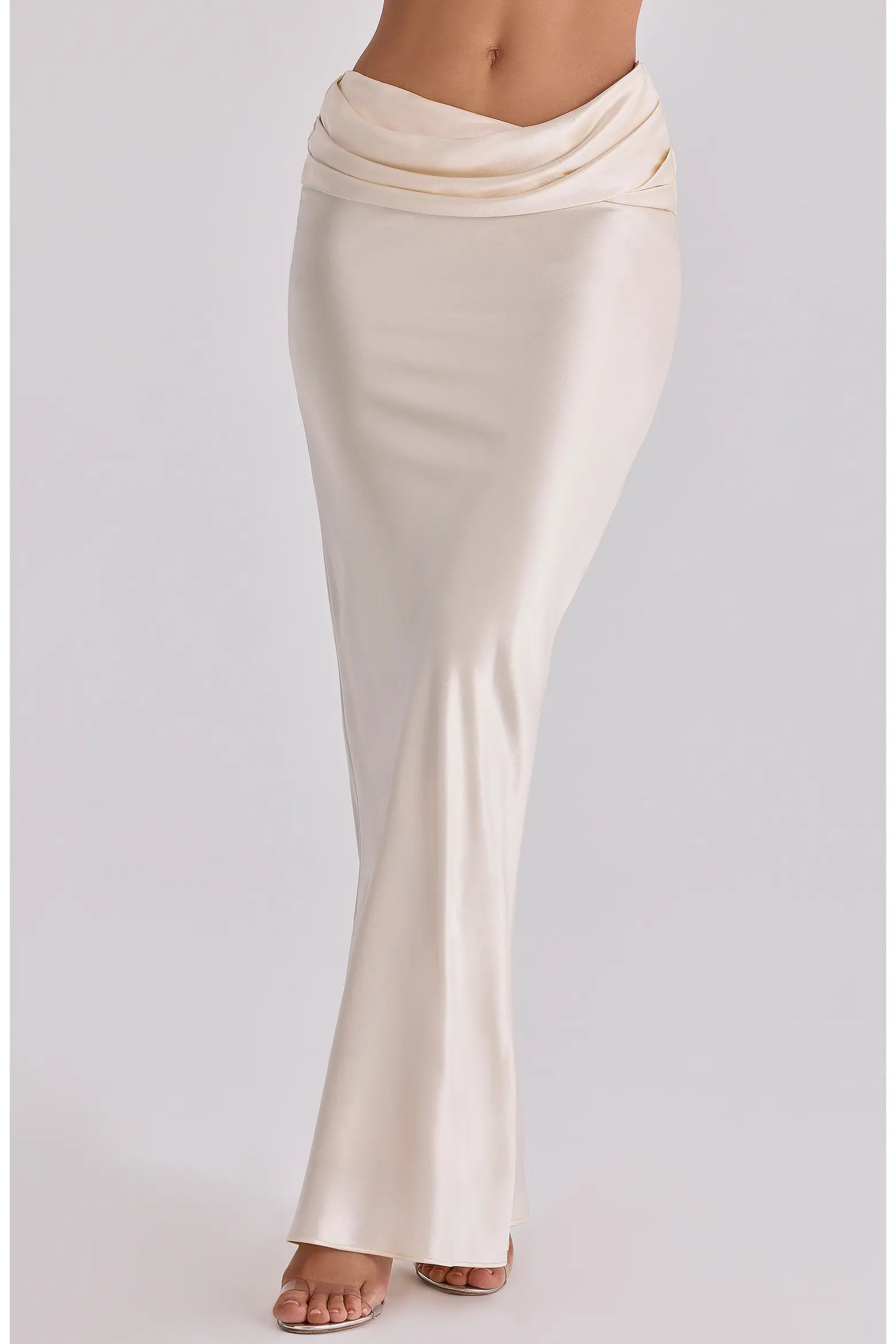 Beau Satin Drape Maxi Skirt (Women) | Nordstrom | Nordstrom