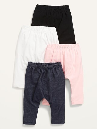 4-Pack Solid U-Shaped Pants for Baby | Old Navy (US)