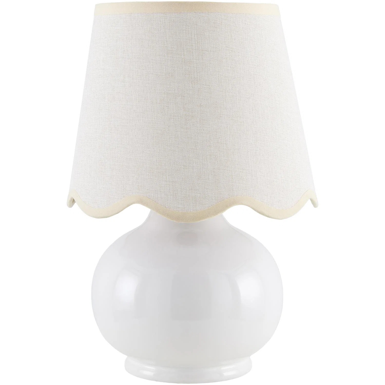 Birch Lane™ Waverly Momsen Coloured Scallop Shade Lamp & Reviews | Wayfair | Wayfair North America