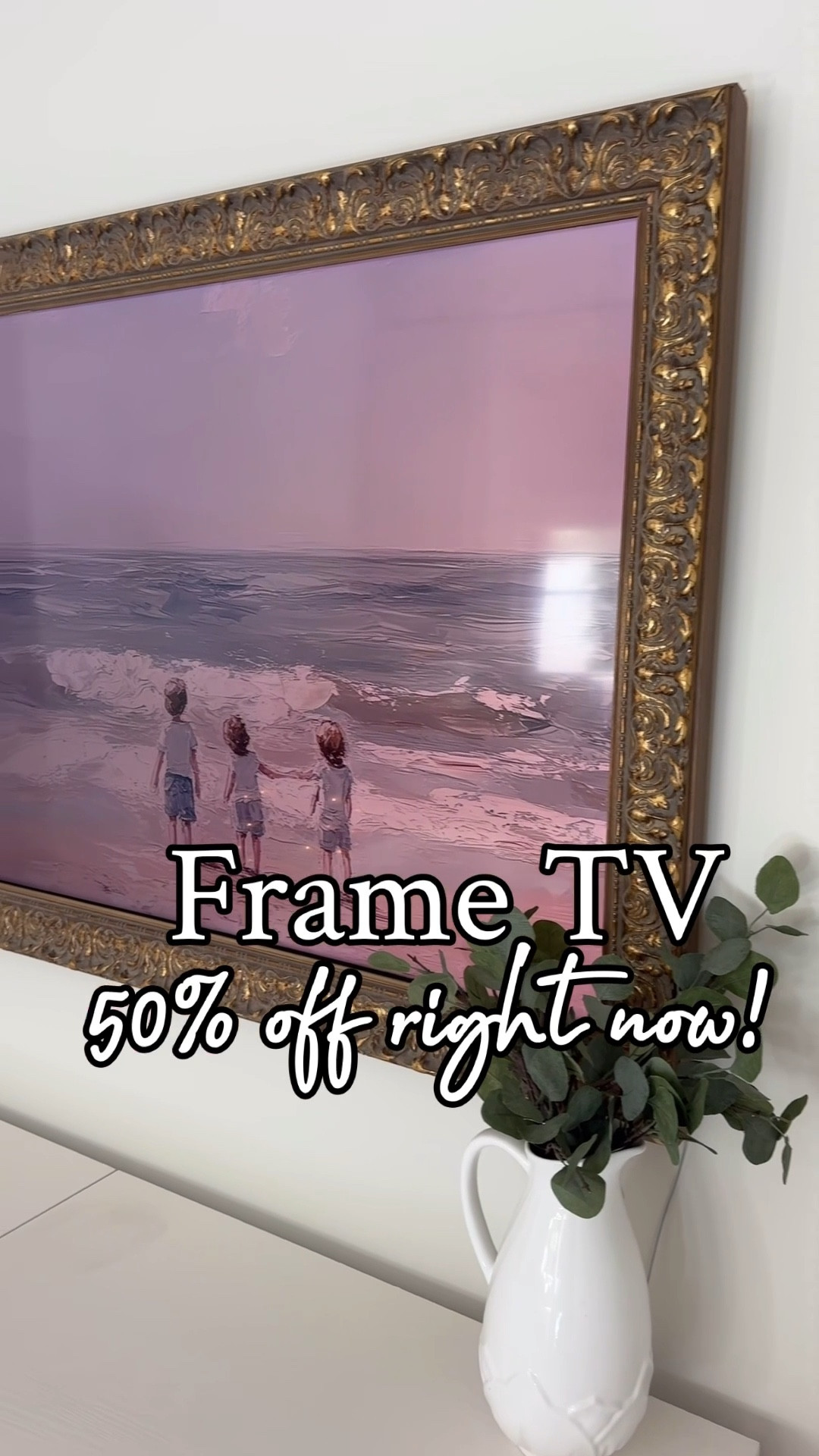 Oh my gosh, I just happen to be browsing different websites and saw that the 65 inch frame TV is on sale for 50% off today! This is by far the best price I’ve ever seen for it! I’ll also link the ornate deco TV frame we have around it in the file cabinet below it.

And then my favorite bouclé bedframe ever is on sale for 69% off and it’s truly one of my favorite pieces of furniture in our house! 

I’ll also link some other things we got for our home with all the sales going on right now.


#LTKGiftGuide #LTKCyberWeek #LTKSaleAlert