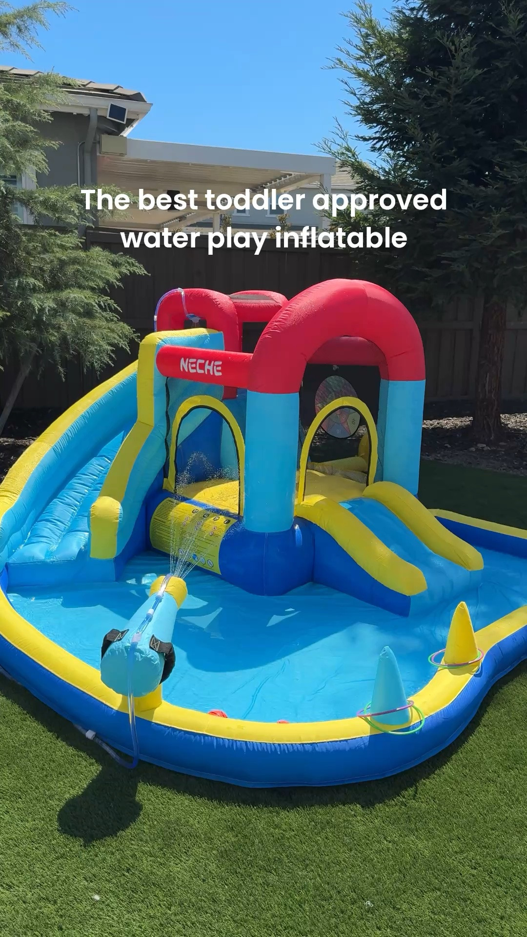 Outdoor water slide
Outdoor inflatable for toddlers
Toddler water play
Pool floaties
Pool toys
Kids pool toys
Water slide

#LTKmomlife #LTKKids #LTKSwim