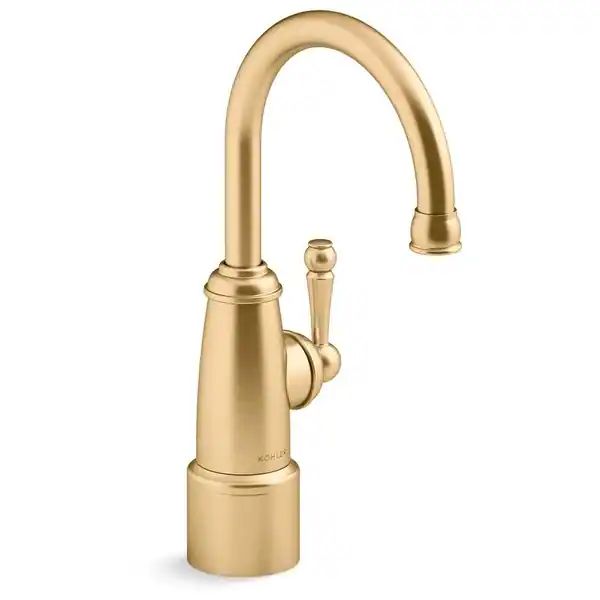 Kohler Wellspring 1.5 GPM Single Hole Cold Water Dispenser - Vibrant Brushed Moderne Brass | Bed Bath & Beyond