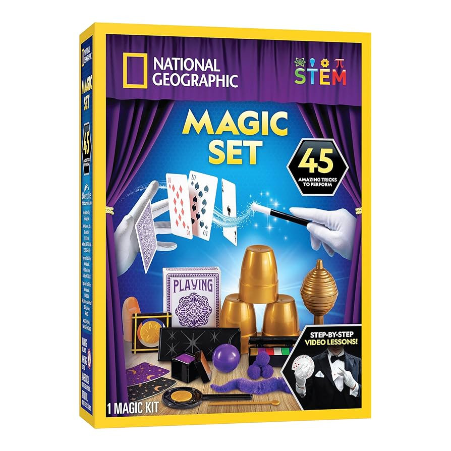 National Geographic Kids Magic Set - 45 Magic Tricks for Kids to Perform with Step-by-Step Video ... | Amazon (US)