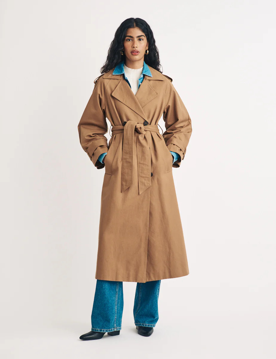 Brown Double Breasted Trench Coat
  

  
    £159.00 | Nobody's Child