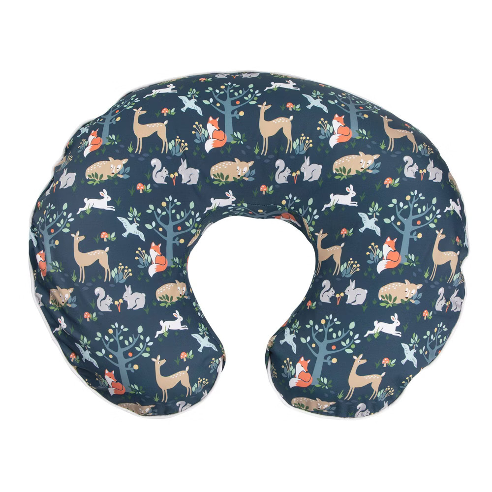 Boppy Premium Nursing Pillow Cover - Blue Forest Friends | Target