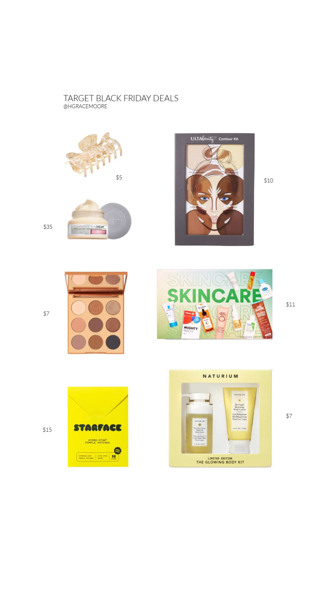 Target Beauty Black Friday Sale ✨ #targetfinds #targetbeauty #blackfriday #blackfridaydeals #stockingstuffers #under30 #target #christmasgiftsforwomen #christmas #2023christmas

#LTKGiftGuide #LTKbeauty #LTKover40