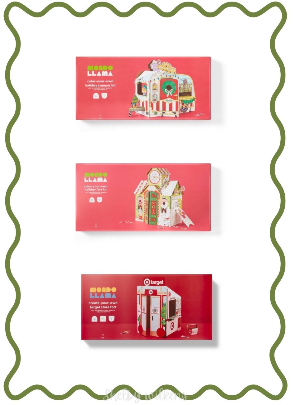 These color-your-own forts are finally back in stock 🙌 Perfect for keeping littles busy while you wrap gifts, bake cookies, or just try to drink your coffee hot 😅🎄 Linking below — these always sell out fast!


#LTKHoliday #LTKGiftGuide #LTKSeasonal
