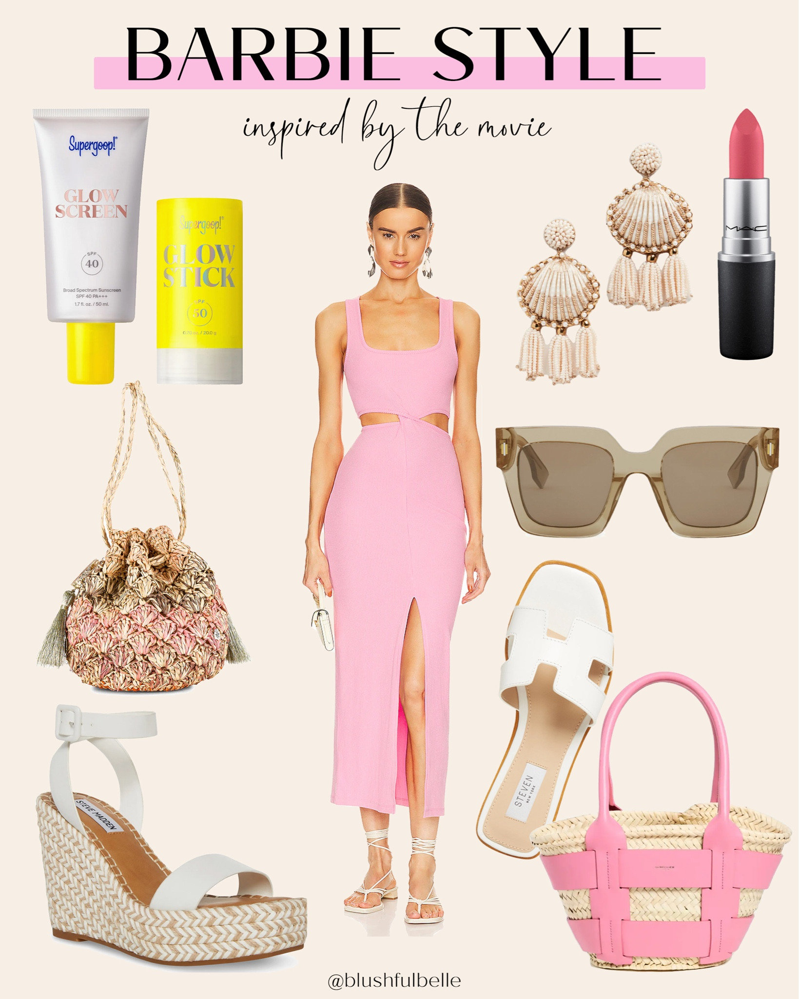 This Barbie likes to vacay 🌴 Such a cute pink outfit to wear on your next warm-weather vacation! 

Barbie outfits, Barbie fashion, Barbie style, Barbie pink, pink dress, summer dress, vacation outfit 

#LTKSeasonal #LTKFind #LTKstyletip