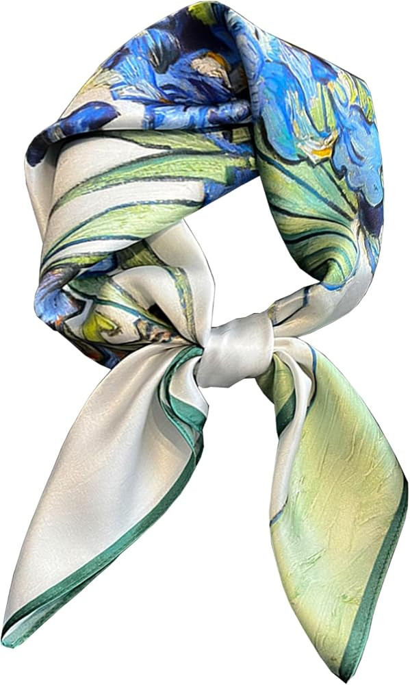 Satin Bandana Headscarf for Women Silky Hair Scarves for Fashion Lightweight | Amazon (US)