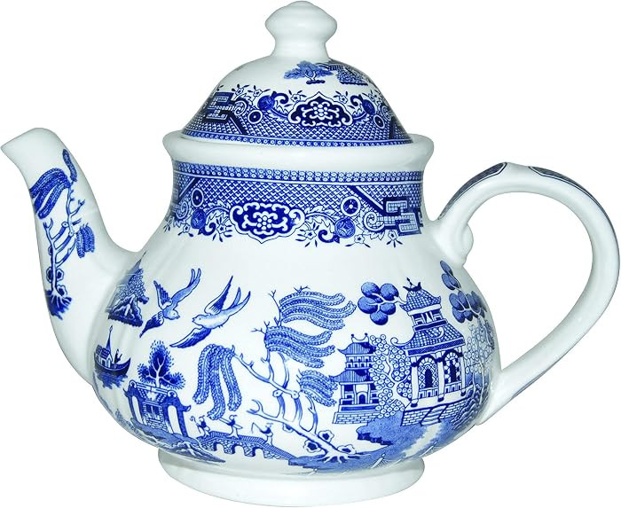 Churchill Blue Willow Teapot 40-ounce | Amazon (US)