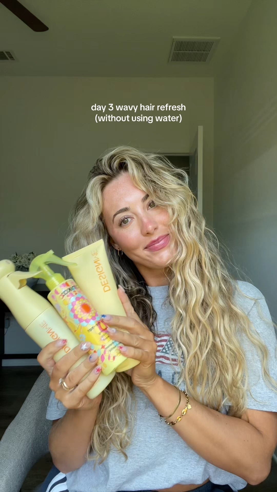 Wavy hair essentials💛🌊