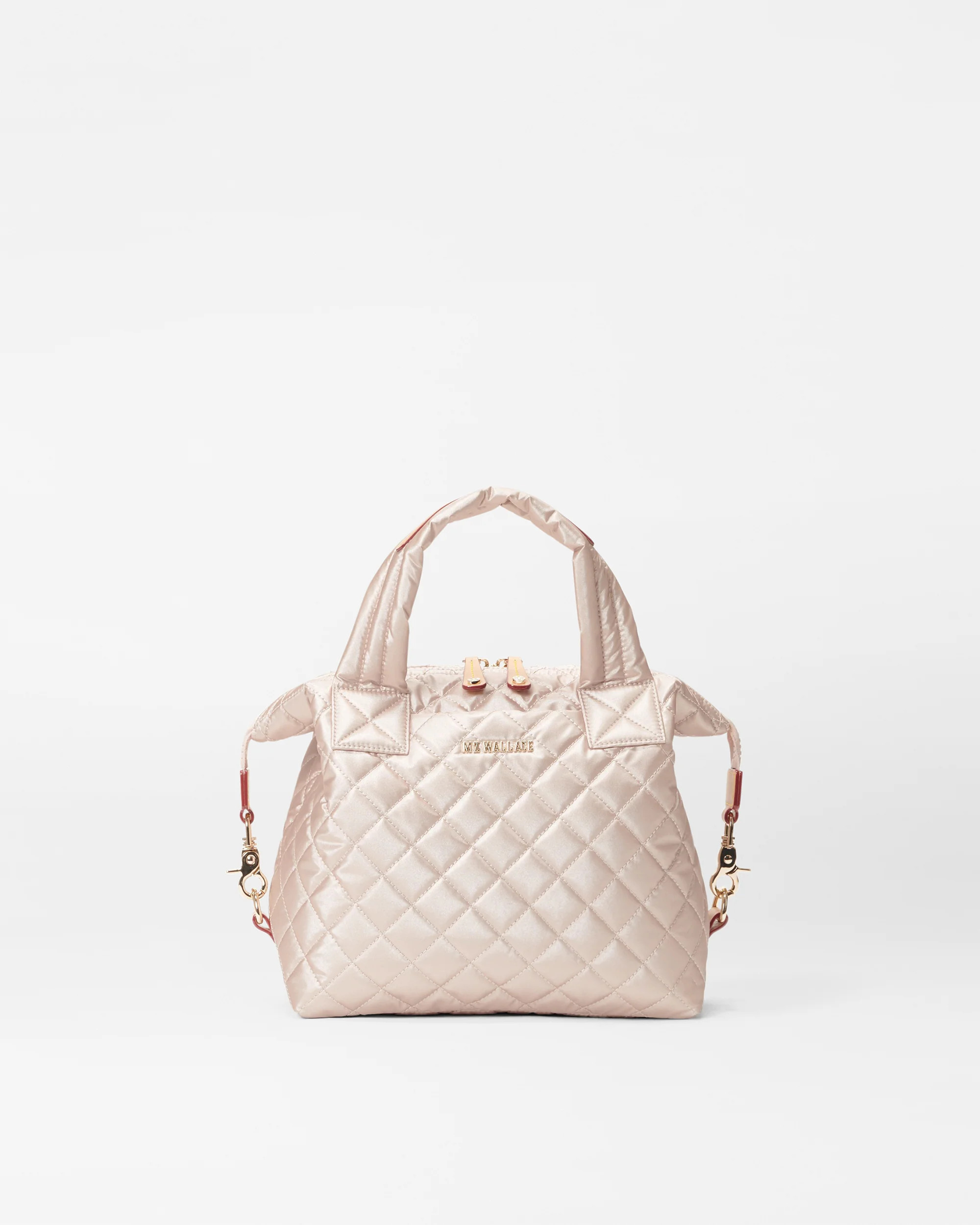 Pale Rose Gold Metallic Small Sutton Deluxe | MZ Wallace