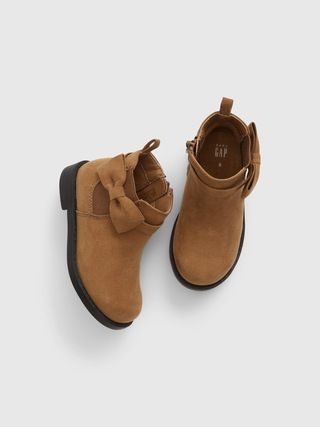 Toddler Bow Ankle Boots | Gap (CA)