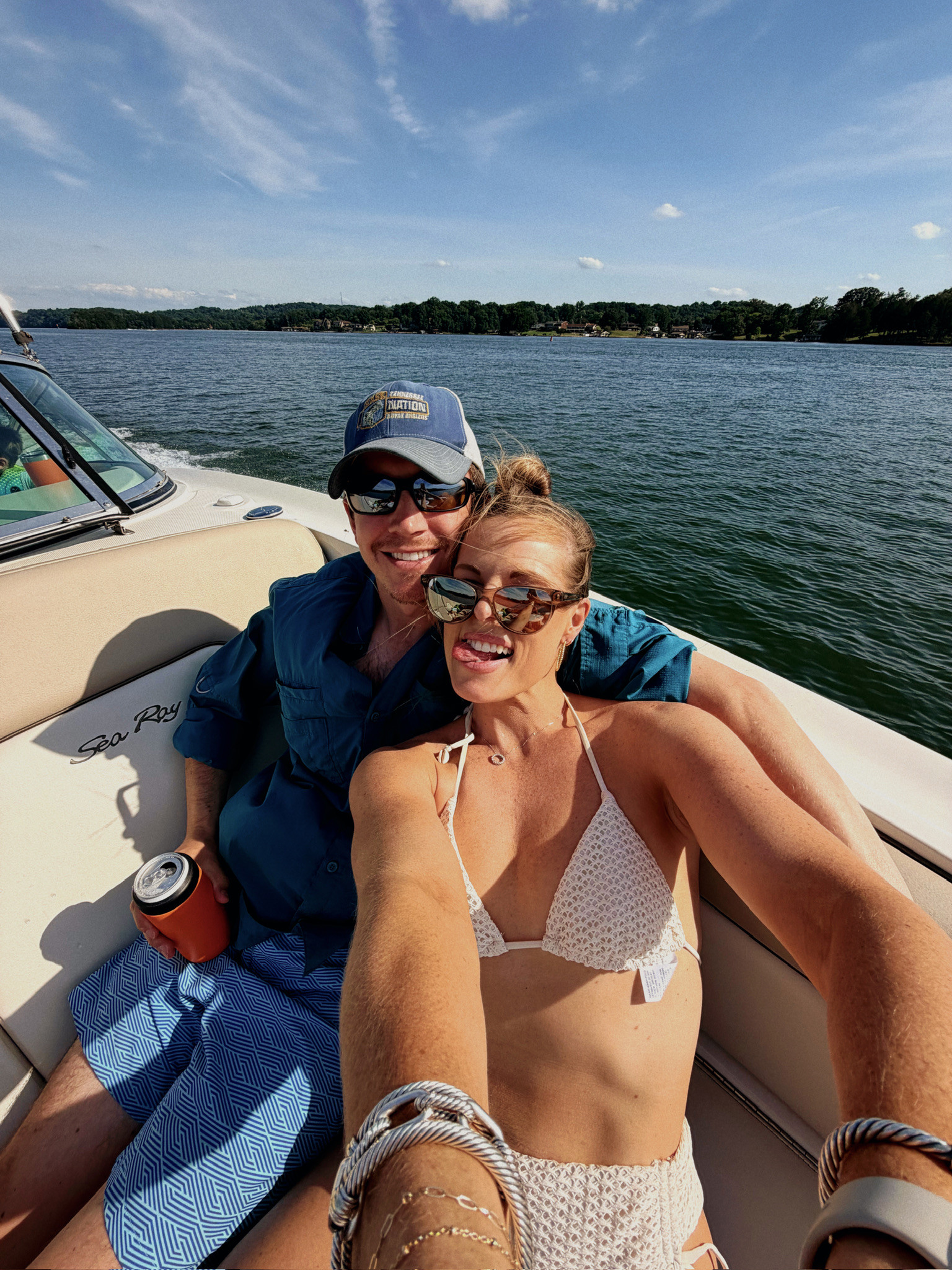 Boat day!🌞 🌊⛵ wearing a size S in this bikini!

bikini | summer look | family swim wear  

 #LTKSwim #LTKBaby #LTKKids