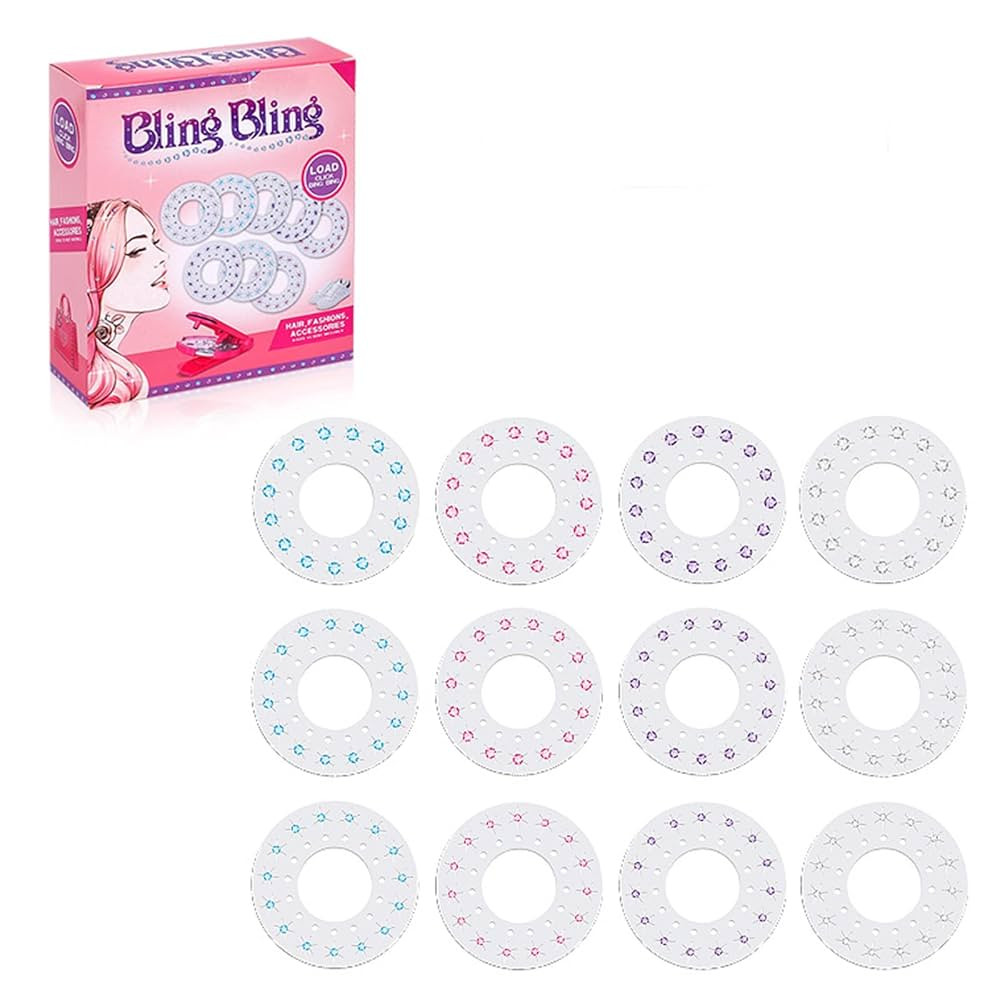 Hair Bedazzler Accessories - 180 Bling Gems, Diamond Jewel Refill Mitch for Hair, Fashion, Shoes,... | Amazon (CA)