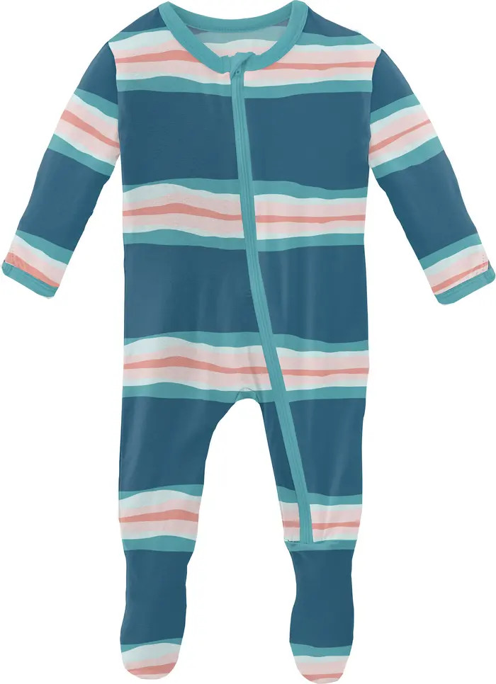 Stripe Fitted One-Piece Pajamas | Nordstrom