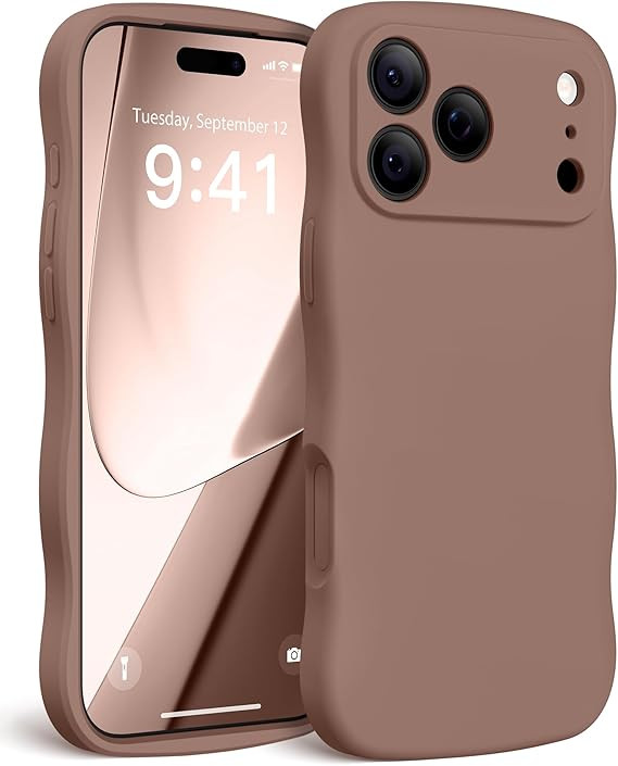 Magnetic for iPhone 17 Pro Max Case, [Full Camera Protection][Compatible with MagSafe] Cute Wave ... | Amazon (US)