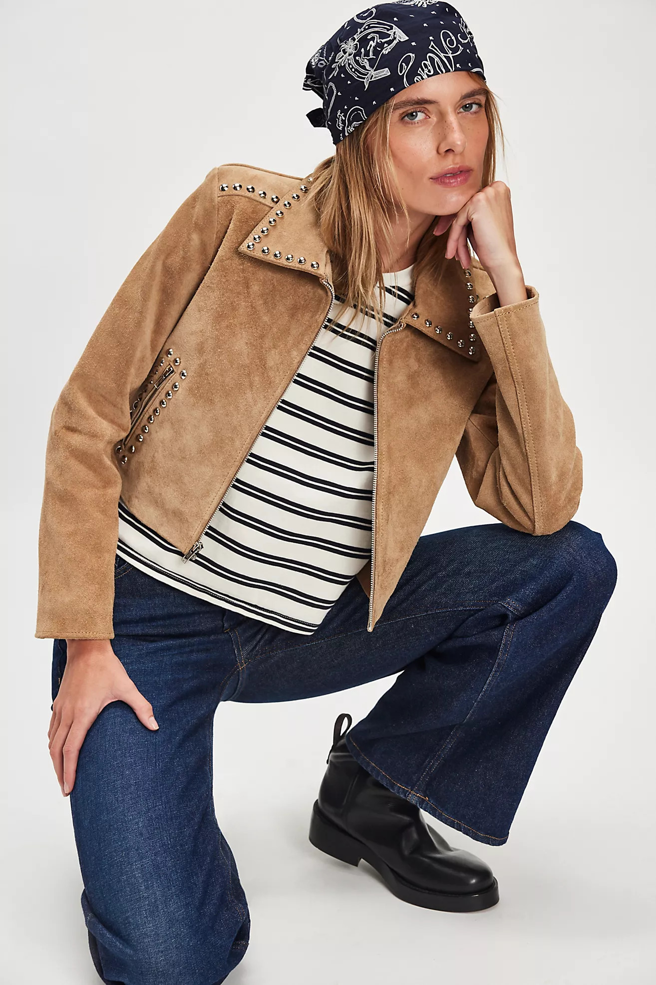 Understated Leather Crazy Life Jacket | Free People (Global - UK&FR Excluded)