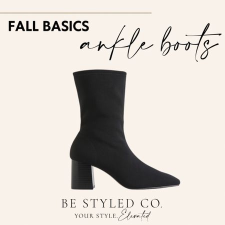 The best ankle boots for Fall. Opt for a pair with a narrow higher shaft to pair with straight and cropped jeans 

#LTKstyletip #LTKSeasonal #LTKshoecrush