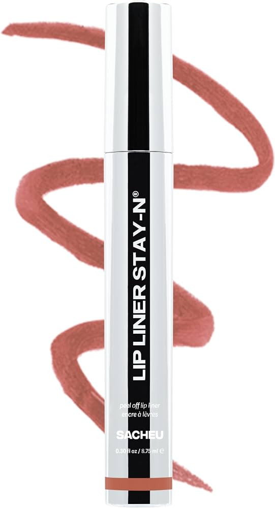 Sacheu Jumbo Lip Liner STAY-N Peel Off Lip Stain, Longwear, p-INKED | Amazon (US)