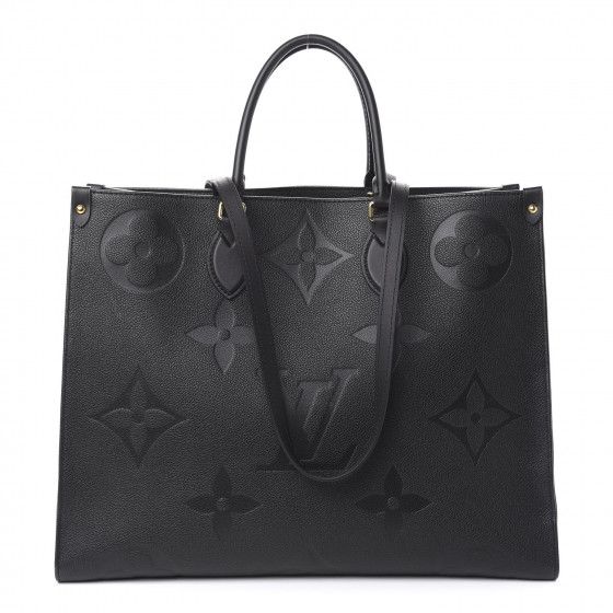 LOUIS VUITTON

Empreinte Monogram Giant Onthego GM Black | Fashionphile