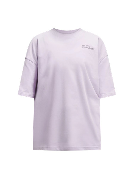 Brushed Heavyweight Cotton Crewneck T-Shirt | Women's Short Sleeve Shirts & Tee's | lululemon | Lululemon (US)