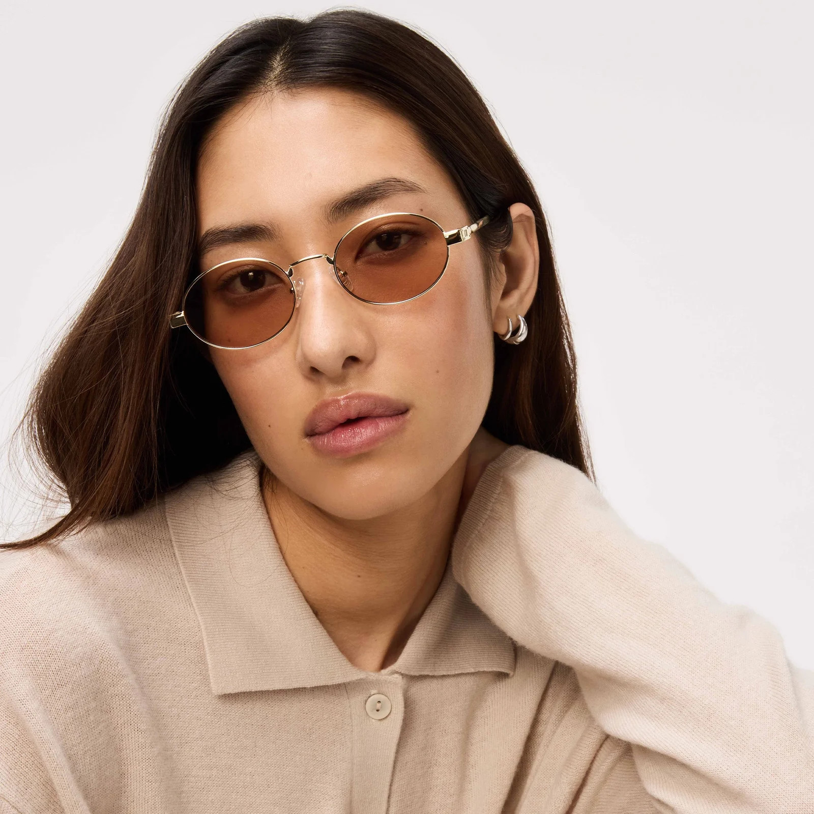 POSEIDON DEUX | GOLD TAN | Le Specs UK