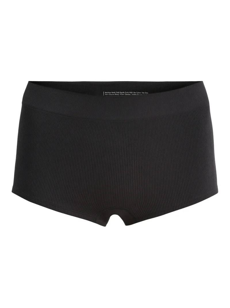 No Boundaries Seamless Boyshort Panties, Women's and Women's Plus | Walmart (US)