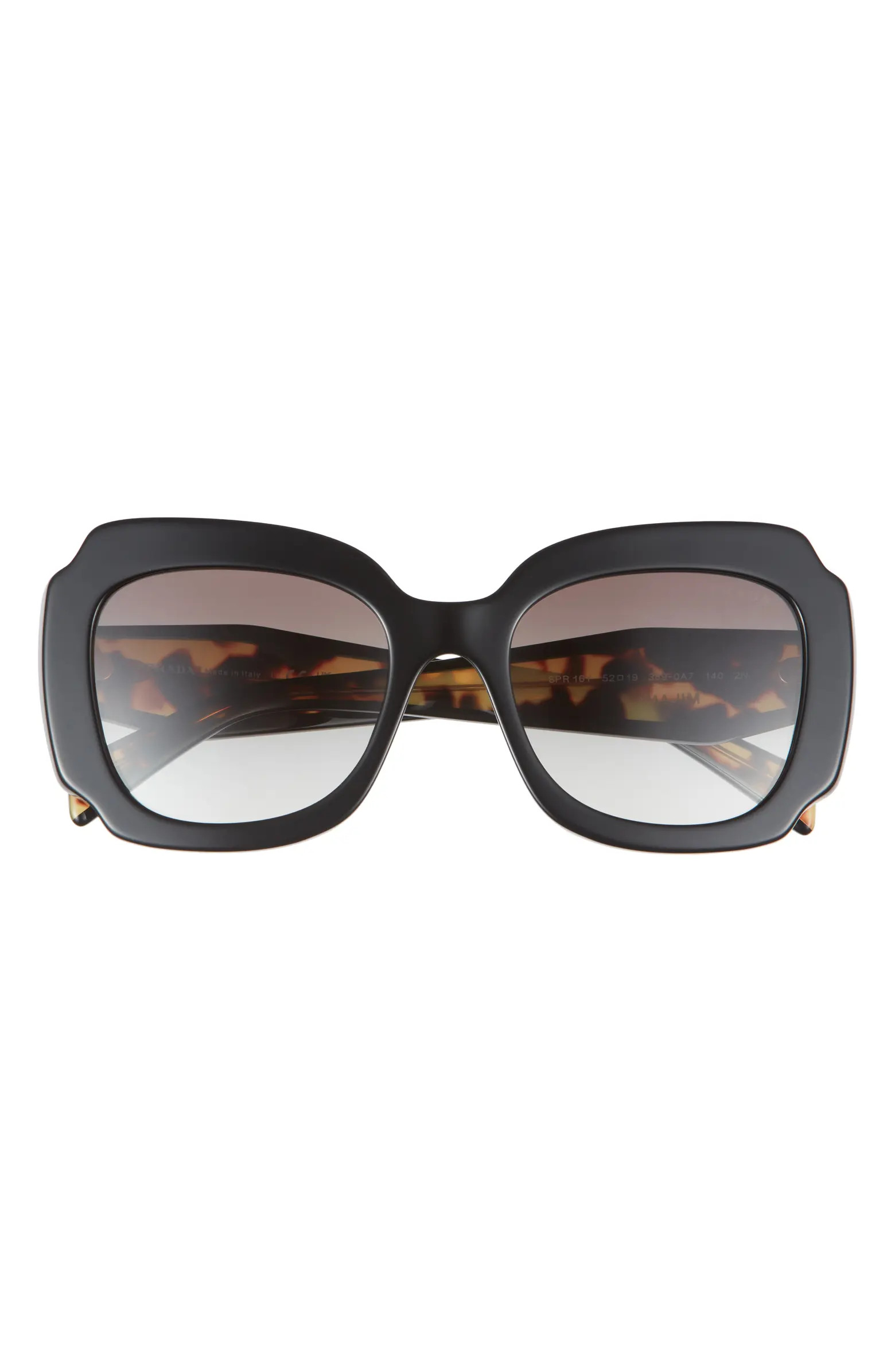 Prada 52mm Irregular Sunglasses | Nordstrom | Nordstrom