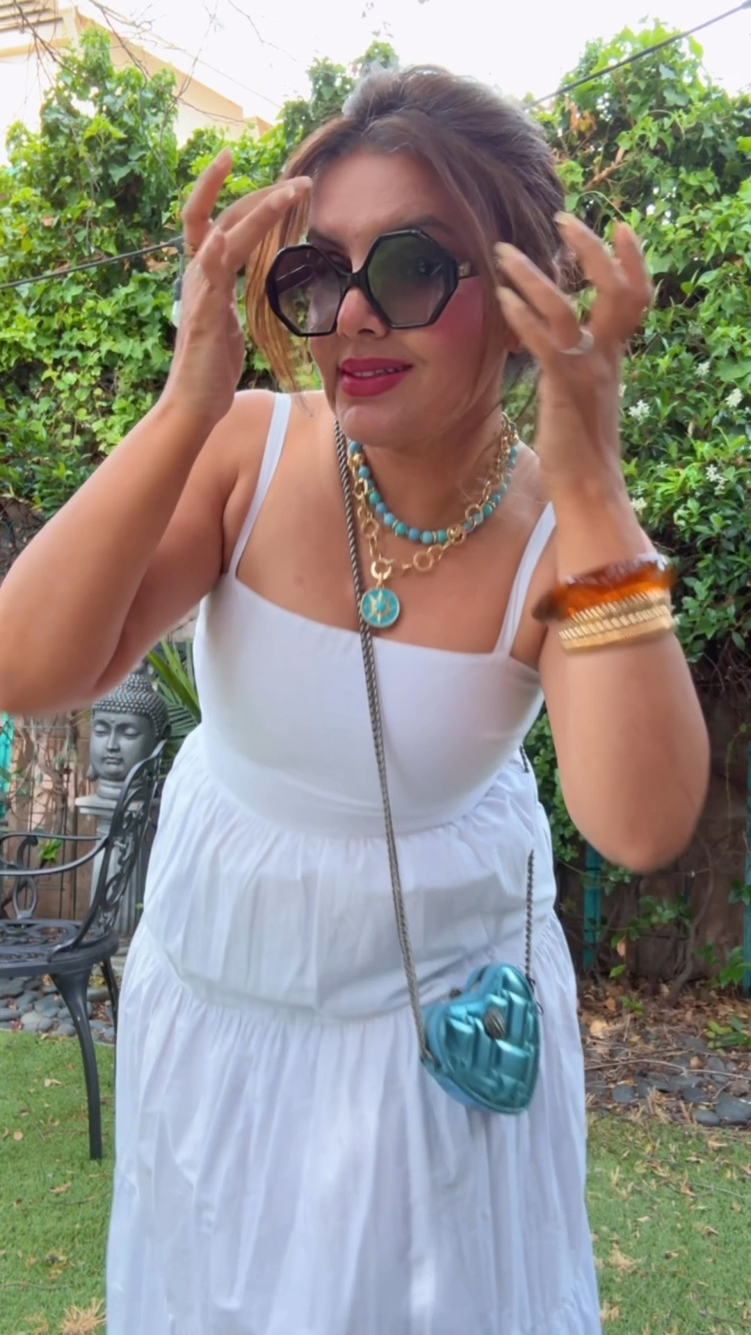 Magic of statement jewelry 🐬💫

Elevated basics, Get ready with me, brunch outfits, outdoor dining, summer outfits, trend alert, turquoise jewelry, designer jewein sale

#grwm #brunchoutfits #summerdress #basicwhitedress

#LTKSaleAlert #LTKStyleTip #LTKFindsUnder100