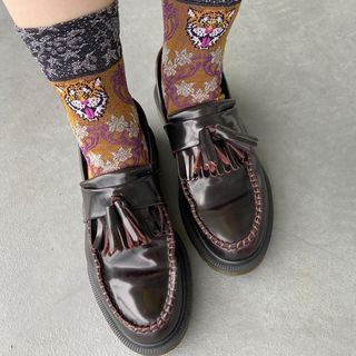 Adrian Arcadia Leather Tassle Loafers | Dr Martens (UK)