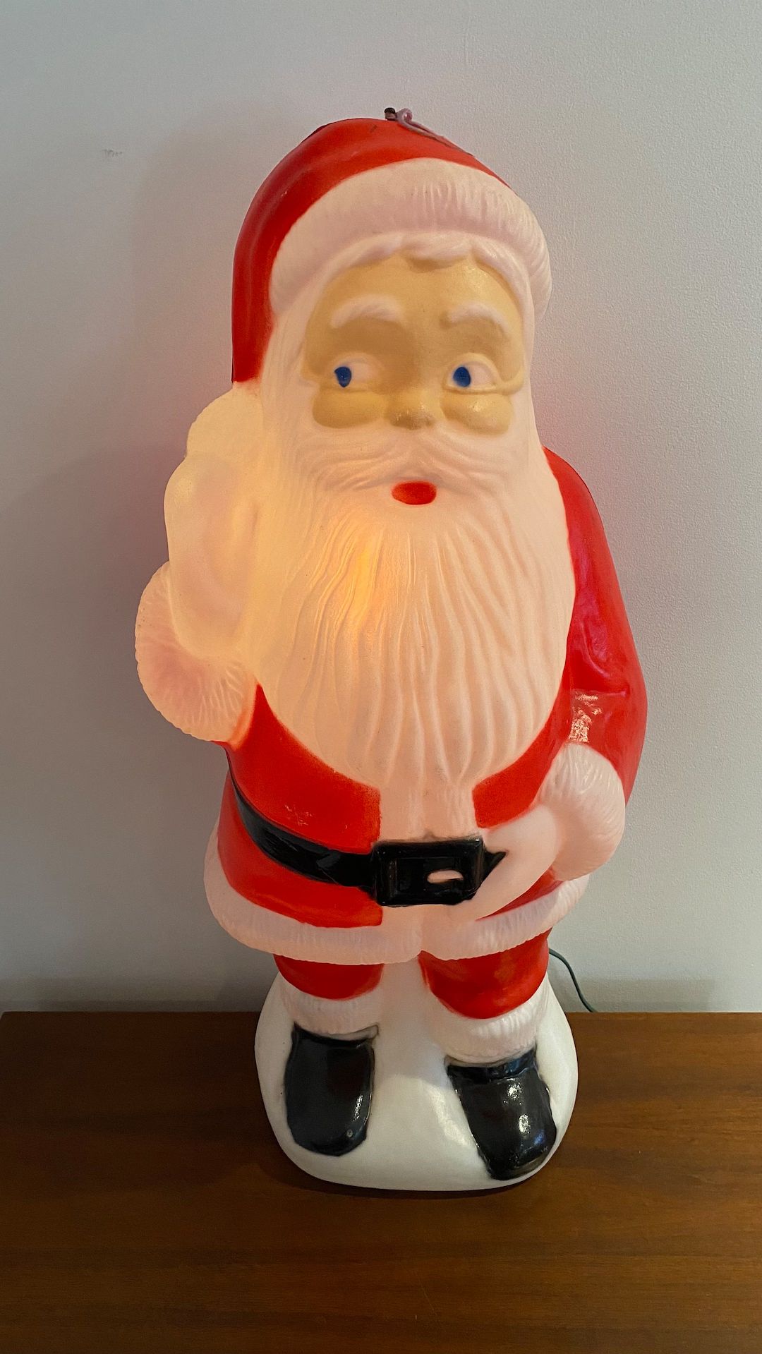 Vintage Santa Blow Mold Santa Clause Christmas Vintage Blow - Etsy | Etsy (US)