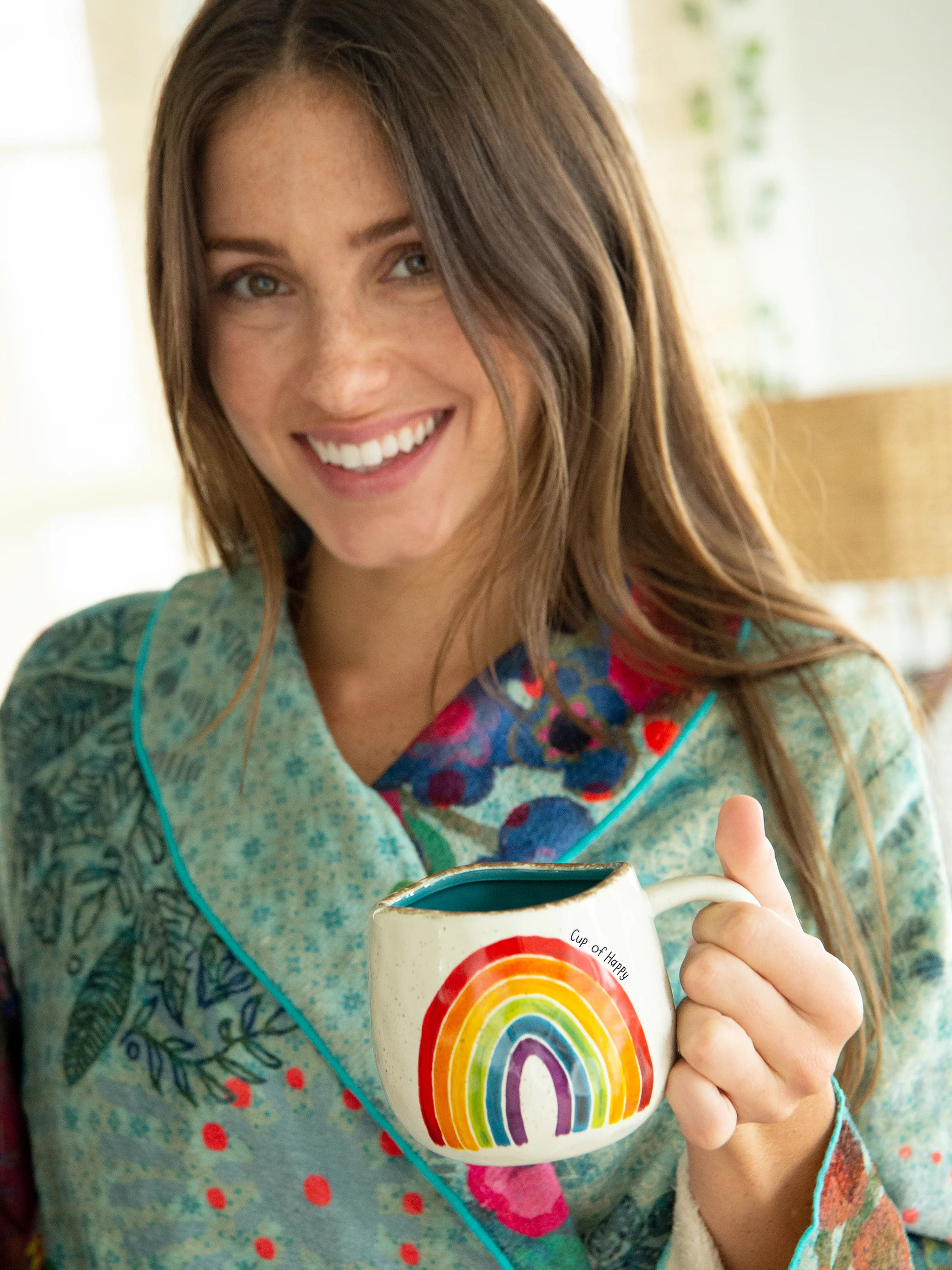 Artisan Coffee Mug - Cup of Happy | Natural Life