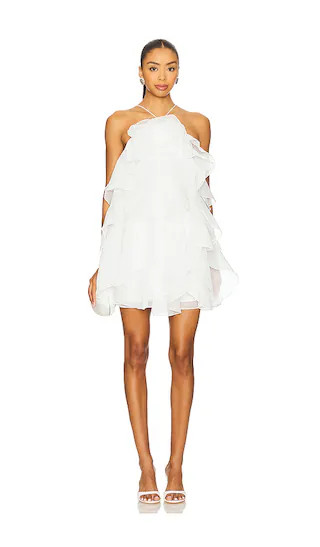 Pandorea Layered Mini Dress in Ivory | Revolve Clothing (Global)