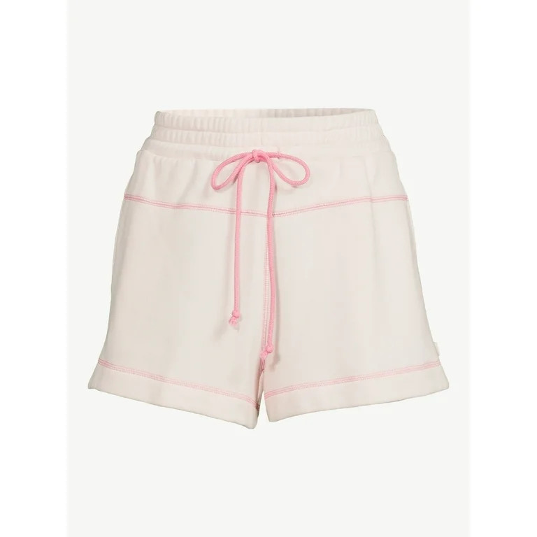 Free Assembly Women's Contrast Stitch Shorts | Walmart (US)