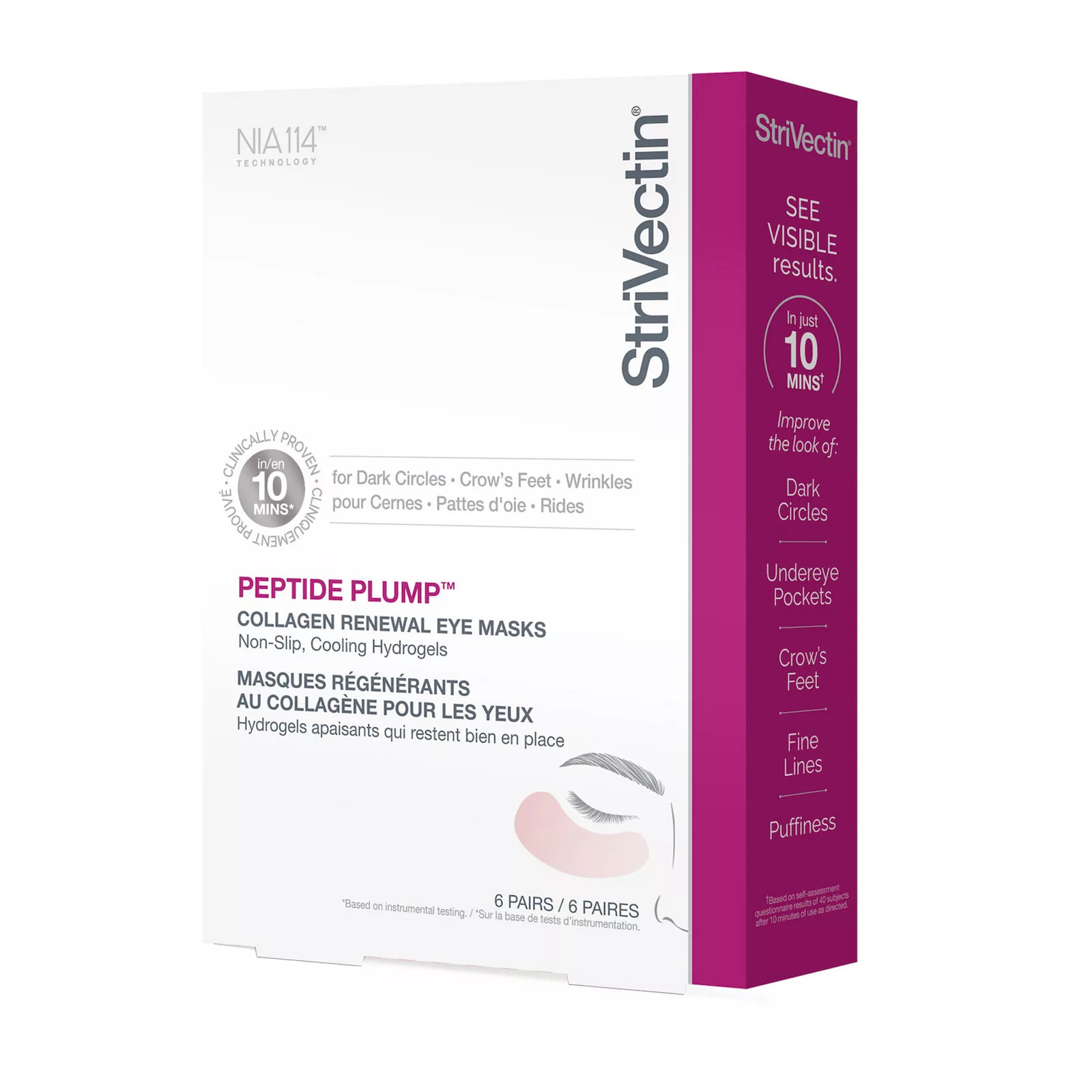 StriVectin Peptide Plump™ Instant Eye Renewal Eye Mask, Size: 0.24 FL Oz, None | Kohl's