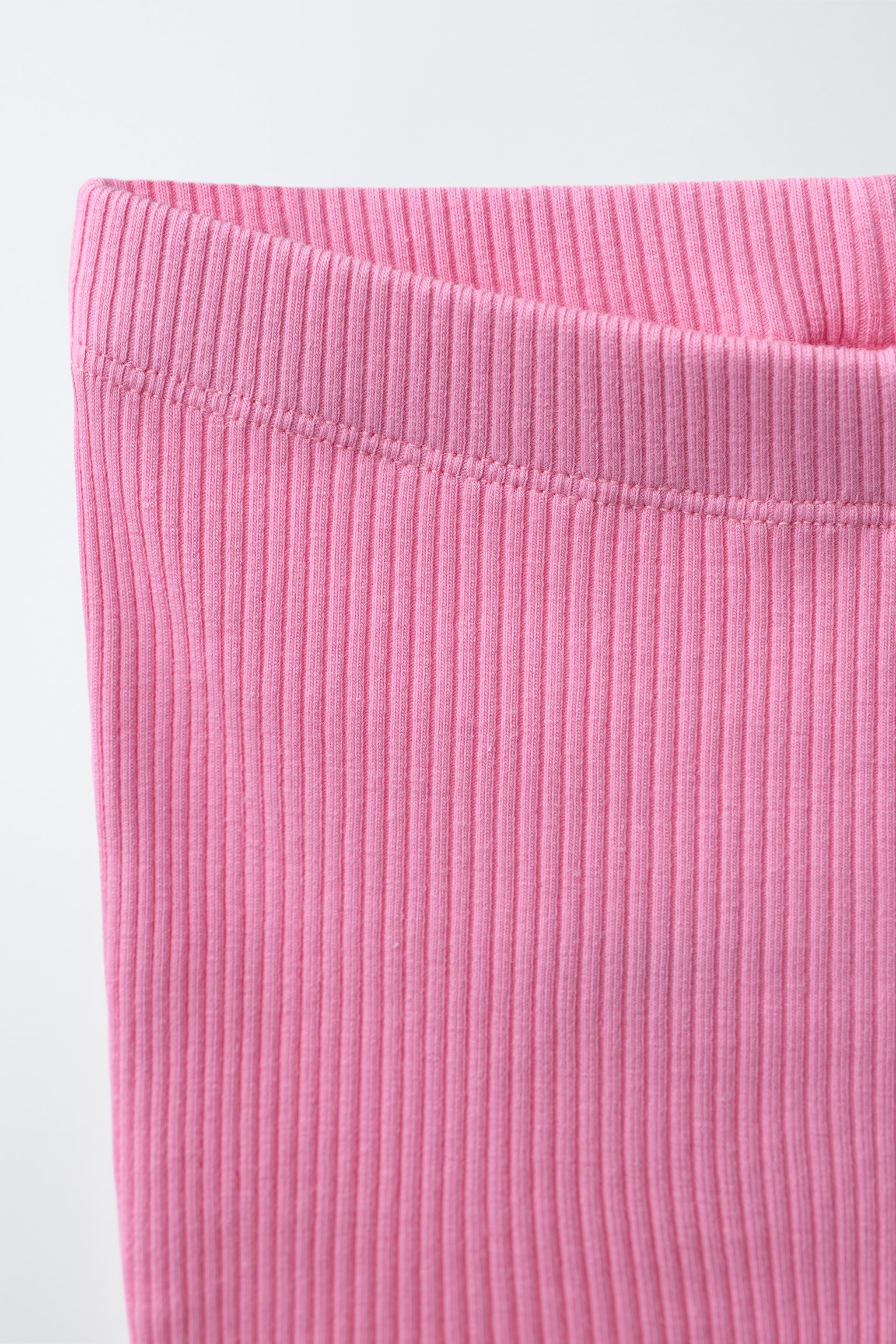 STRIPED T-SHIRT AND BIKER LEGGINGS SET | Zara US