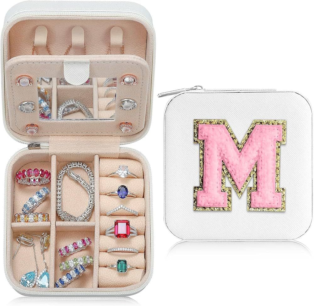 Parima Jewelry Organizer Box, Jewelry Organizer Travel Jewelry Case | Ring Organizer Necklace Org... | Amazon (US)
