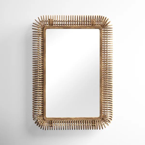 Dahl Rectangle Wood Accent Mirror | Wayfair North America