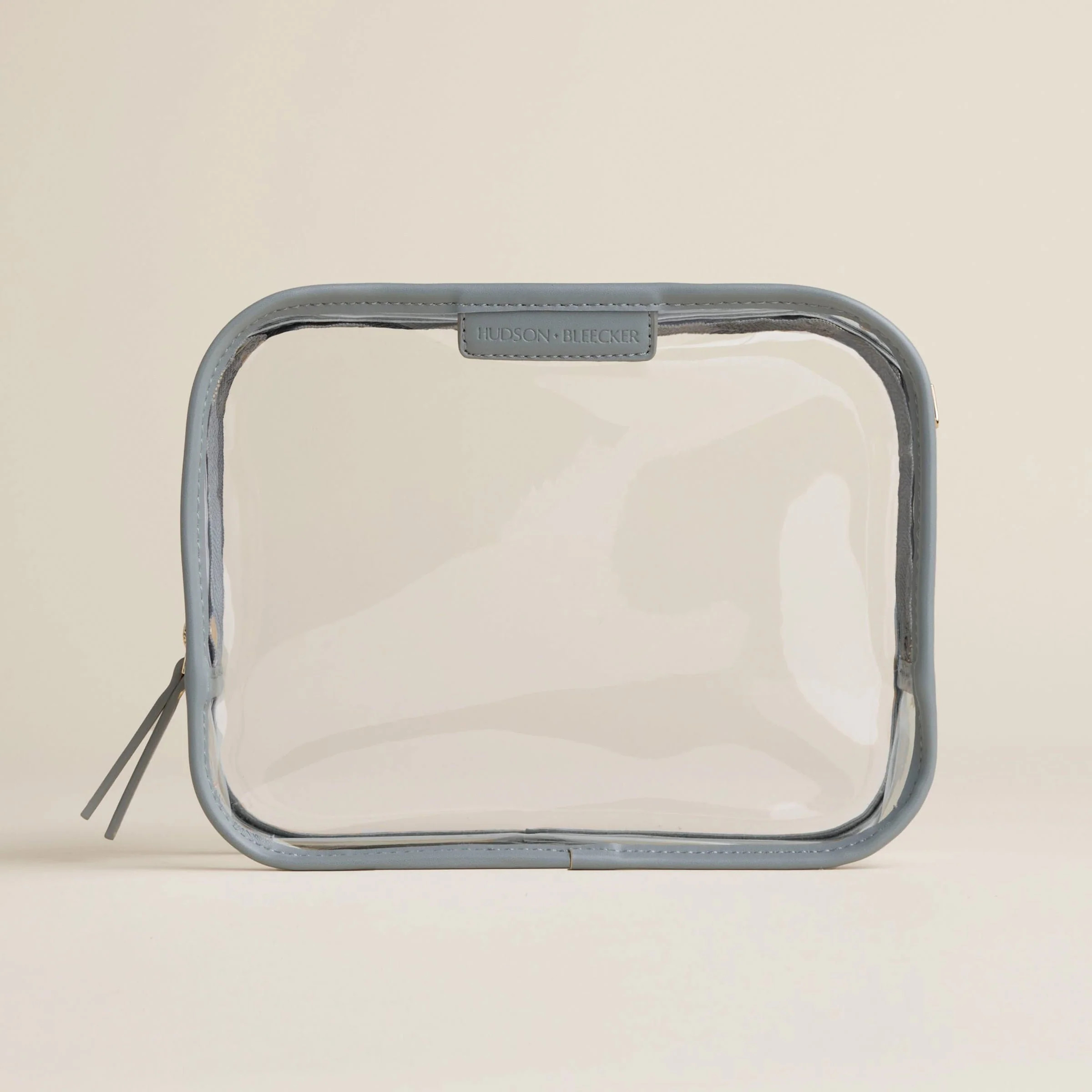 Lagoon Blue Away Clear Case | Hudson+Bleecker | TSA and Stadium-Friendly Bag | Hudson+Bleecker