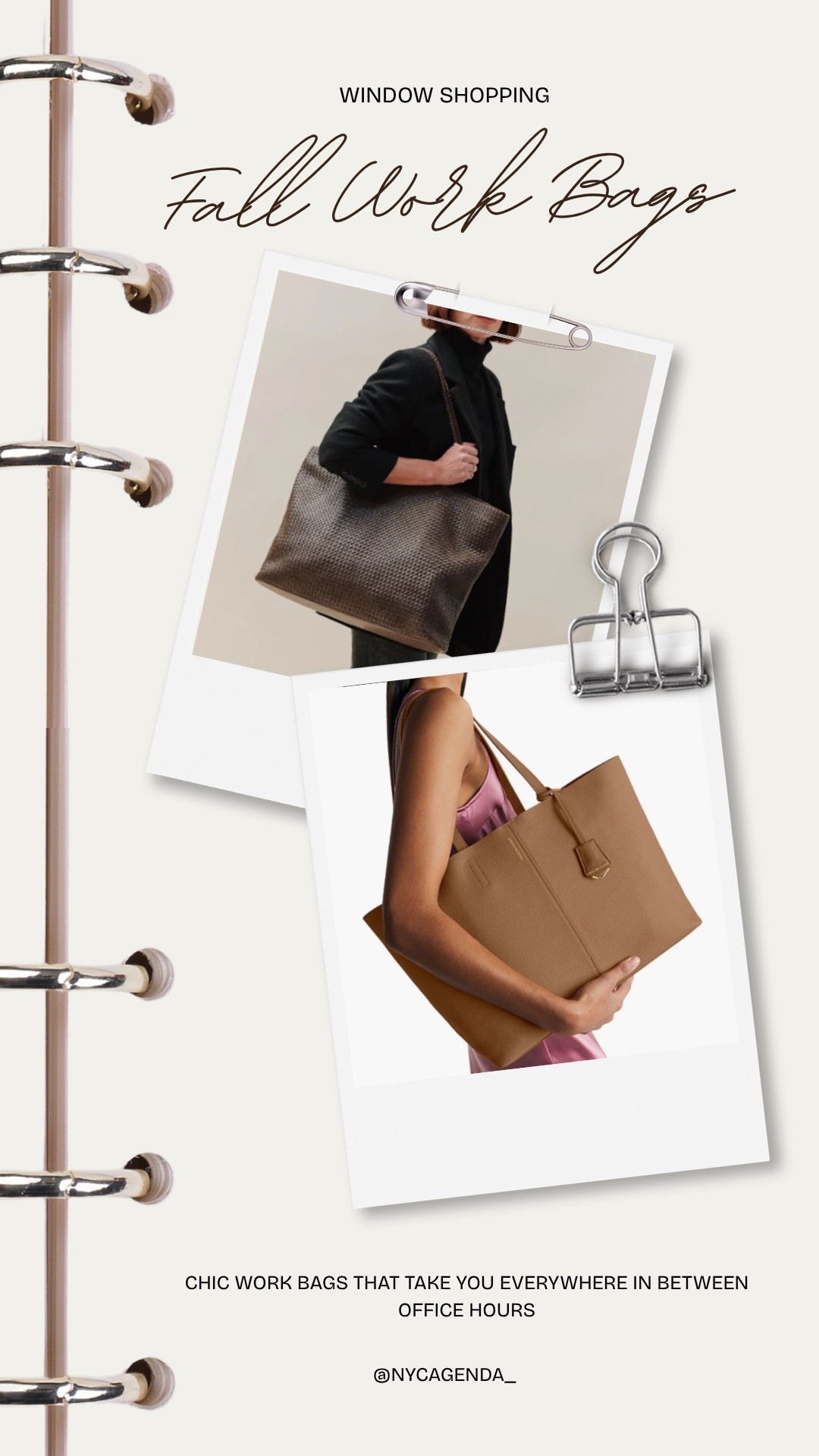Fall work bags chic enough to schlep in. Take these from the office to Pilates, happy hour & everything in between

#LTKootd #LTKWorkwear