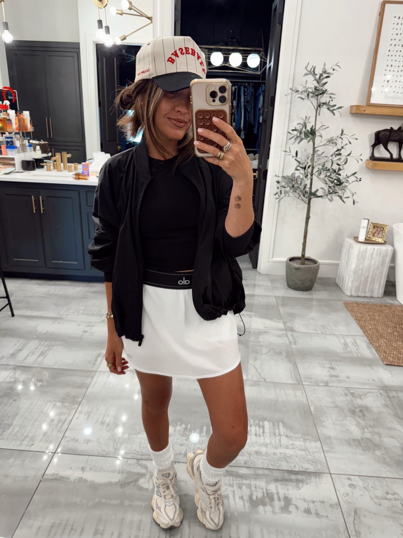 Baseball mom outfit!

Small in everything! Shoes are so comfy and true to size! Amazon socks are some of my faves! Lip combo is anywhere caffeine liner and pillow talk lipstick 

baseball mom, sports mom, style tip, spring style, summer fashion, ootd
#facebook

#LTKStyleTip #LTKFindsUnder100 #LTKPetite